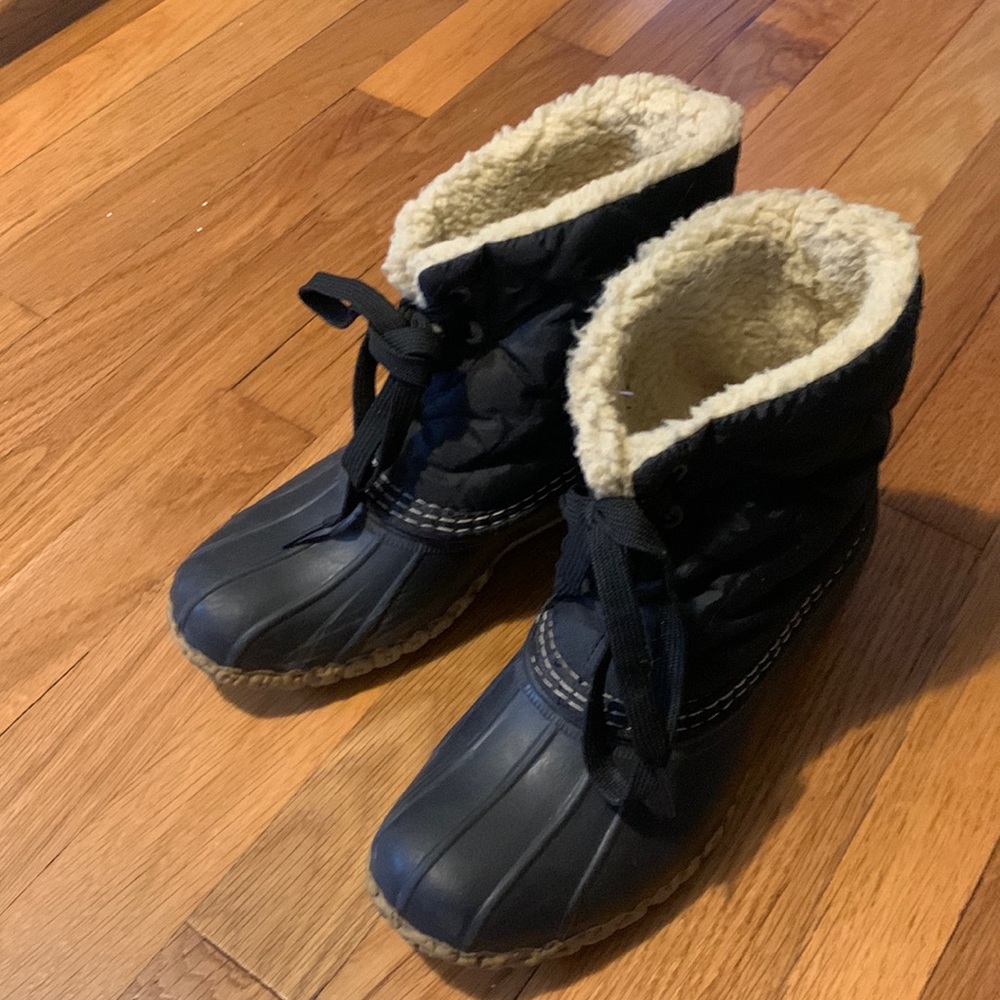 LL Bean winter duck boots